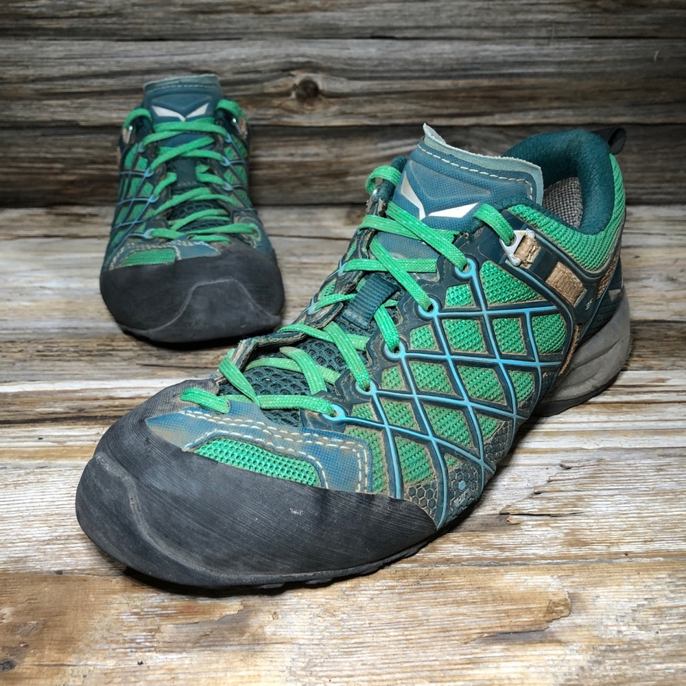 Salewa Wildfire S GTX Vibram Climbing Sneakers Women US 6.5, UK 4.5, EUR 37